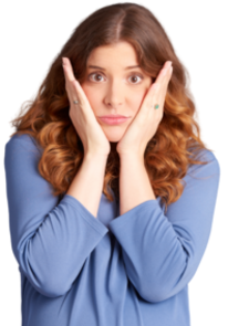 Gesicht einer Person