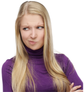 Gesicht einer Person