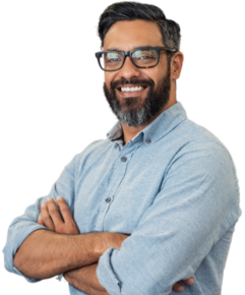 Gesicht einer Person