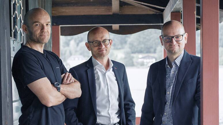 Die fynup-Gründer Franz Flotzinger, Wolfgang Staudinger und Michael Spacil